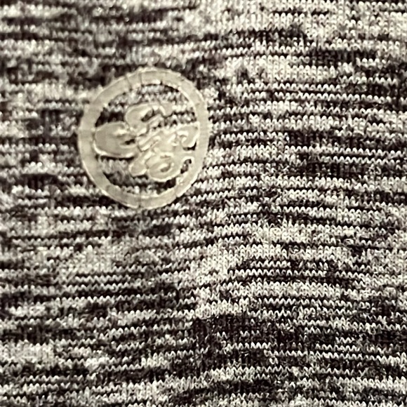 Eddie Bauer Fleece Hoodie Athletic Gray Full Zip Sweater Womens XL - Picture 3 of 7